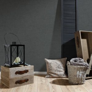 €2,83 qm 1 Ro. AS Creation Architects Paper 95982-4 Vlies Granulat-Effekt grau-blau-schwarz metallic