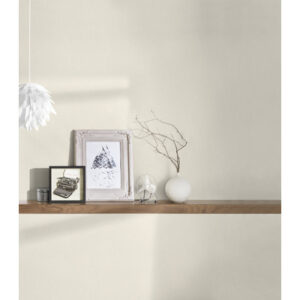 €1,87qm   1  Ro.AS Creation 34503-2 Chateau silberweiß Uni mit Glanz Effekt feine Struktur