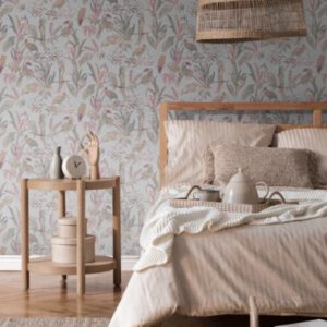 €5,62qm 1 Ro. AS Creation 38898-1 House of Turnowsky Toucan Dschungel hellgrau hellrot hellbeige