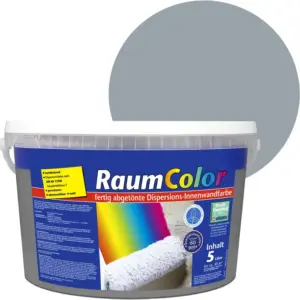 €3,39 L   5 L Wilckens Raumcolor basaltgrau hoch deckende Wand-& Deckenfarbe in Handwerkerqualität