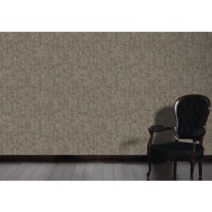 € 1,31qm  1 Ro.AS Creation 32261-1 Vliestapete grau-schwarz-kupfer Leinenstruktur Used Look