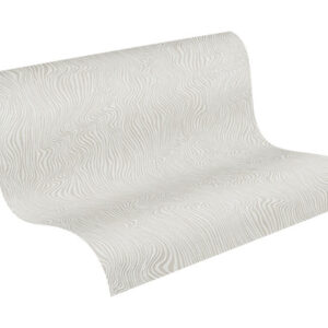 € 1,50 qm   1 Ro. AS Creation 37761-3 Vlies in Grafik Optik grau Satin Glanz