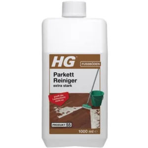 € 8,95L    1 L   HG  55  Parkett Reiniger extra stark für Parkettböden aller Art