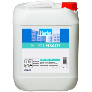 €6,00L 10 L Herbol ELF Silikat Fixativ Grundierung verfestigt und egalisiert