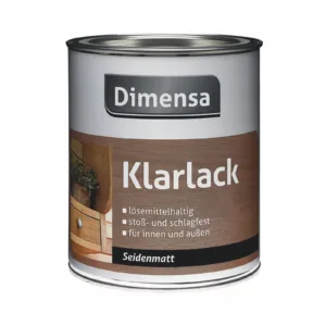 €10,66L  750 ml   Dimensa Meffert Klarlack LH stoß & schlagfest seidenmatt  innen außen