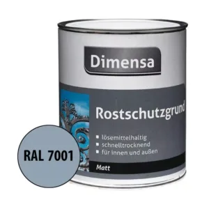 €10,66L  375 ml  Meffert Rostschutzgrund LH RAL 7001 silbergrau schnelltrocknend  innen außen