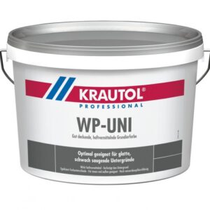 €4,80 L   12,5 L KRAUTOL WP-UNI Grundierfarbe weiß innen außen egalisierend