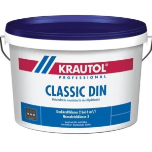 €2,80L  12,5L Classic DIN altweiss wirtschaftliche Innenfarbe Objektbereich Krautol