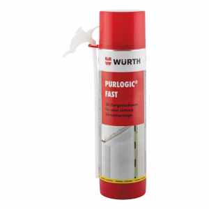 €28,72L  4 x 400 ml Würth 2 K Zargenschaum PURlogic Fast zur professionellen Montage von Türzargen (