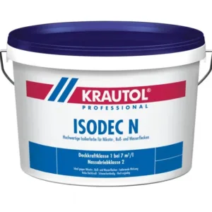€10,00L 5 L Krautol Isodec N Premium Isolierfarbe Renovierfarbe weiß innen