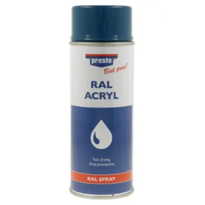 €13,75L   400 ml  Presto Best Price Lackspray RAL 5010 enzianblau hochglanz