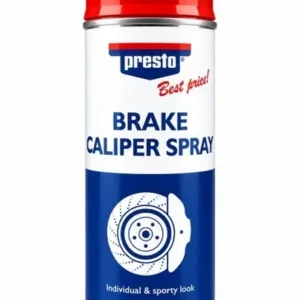 €15,00l   400ml Presto Bremssattel Spray rot  zum Erzielen Farblicher Effekte